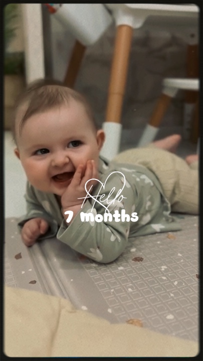 Hola 7 meses