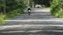 flying on the bikes
