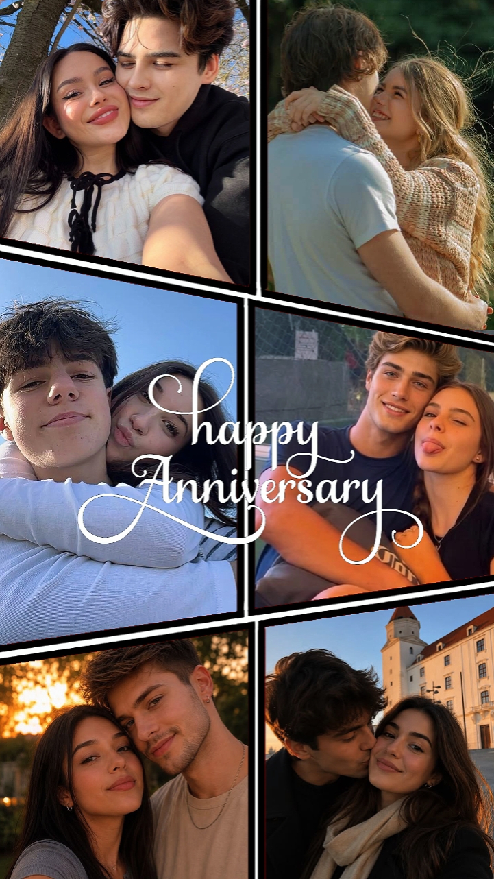 Feliz aniversario, pareja