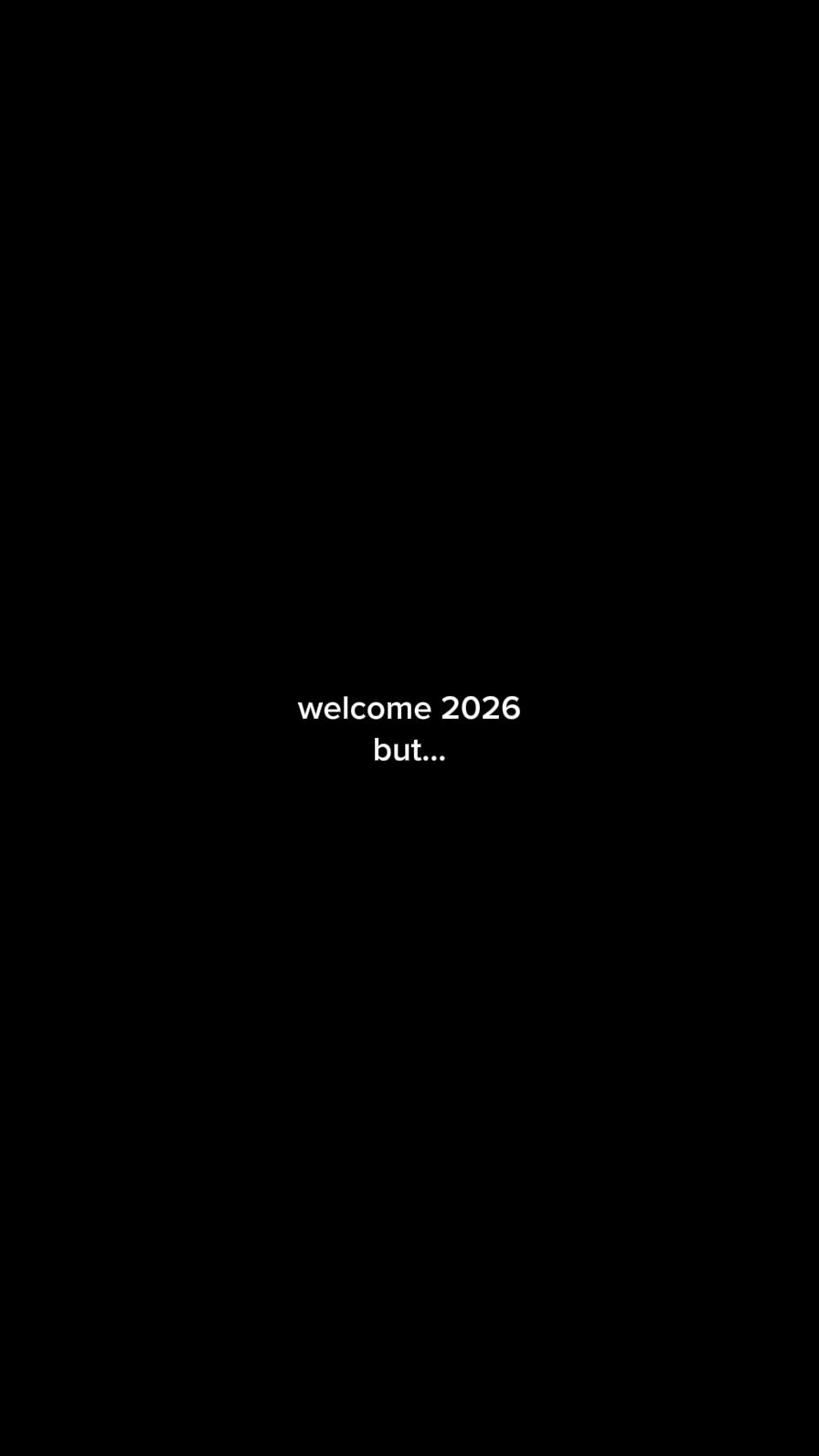 Willkommen 2026, aber...