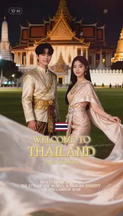 AI​ ชุดไทย​ งานแต่ง