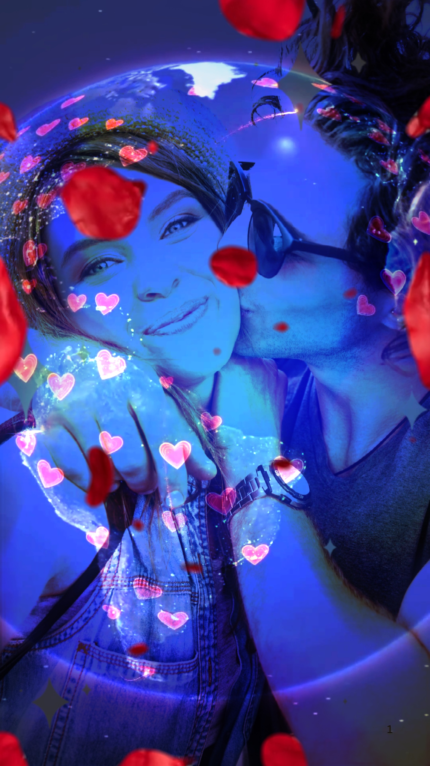 Parejas enamoradas 
