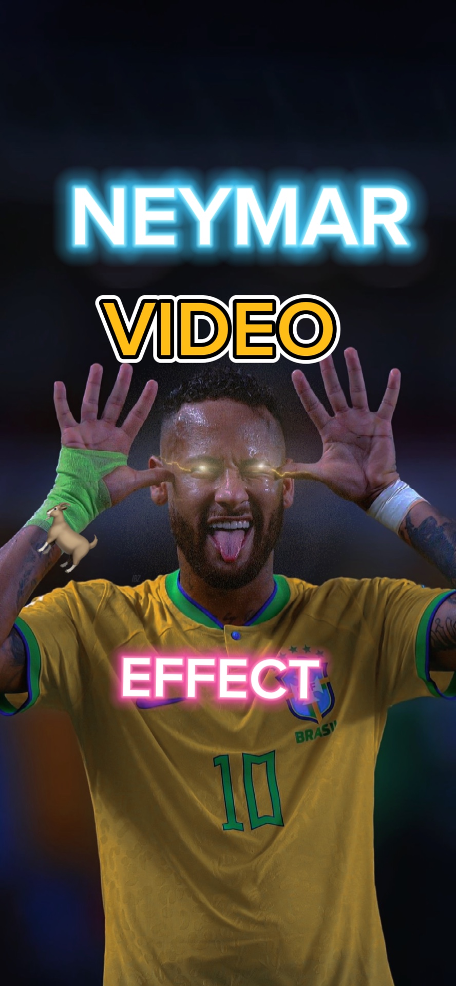 EFEITO DE VÍDEO NEYMAR