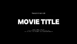 MOVIE TITLE