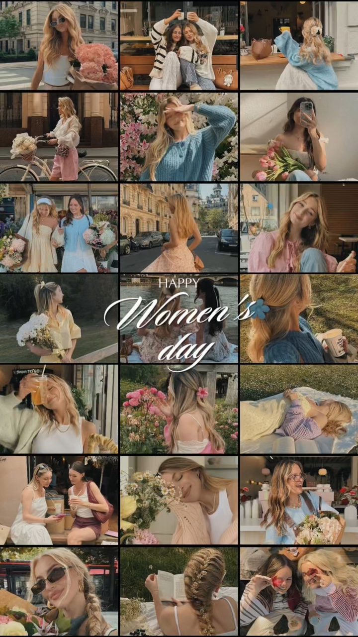 Kadınlar günü kolajı🌷