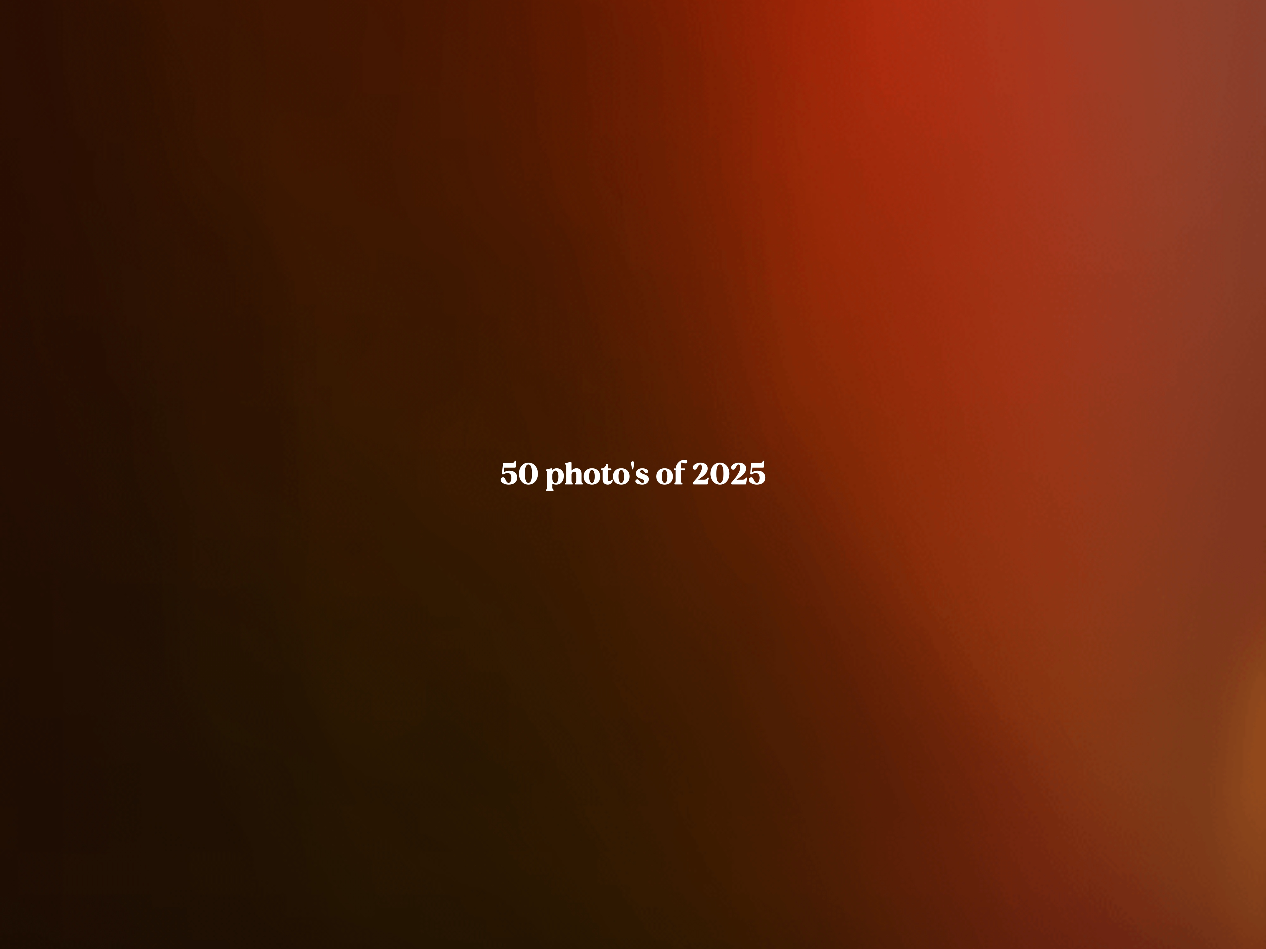 2025, 50 memories