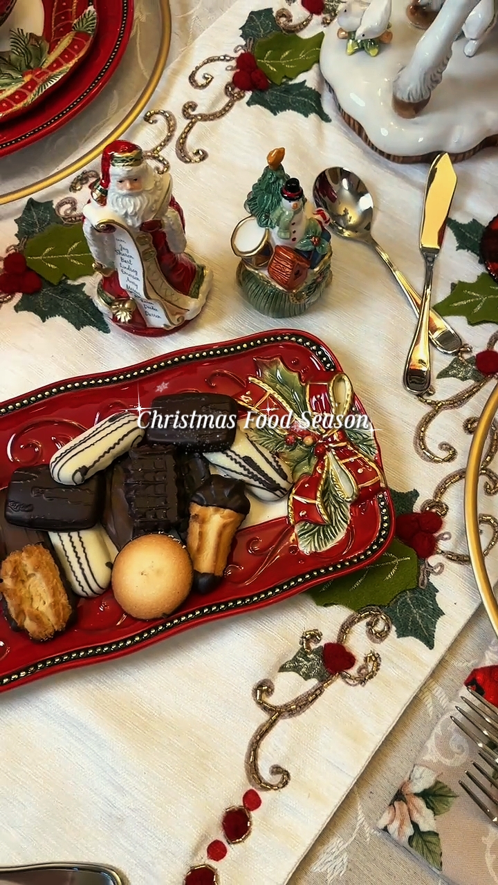 Temporada De Comida De Navidad
