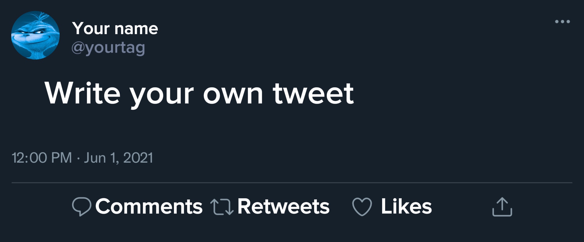 Twitter Template! 🦆