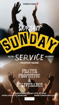 CHURCH FLYER