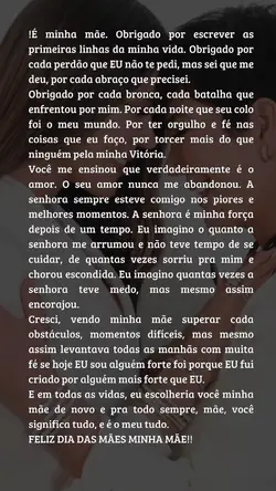 É MINHA MÃE....
