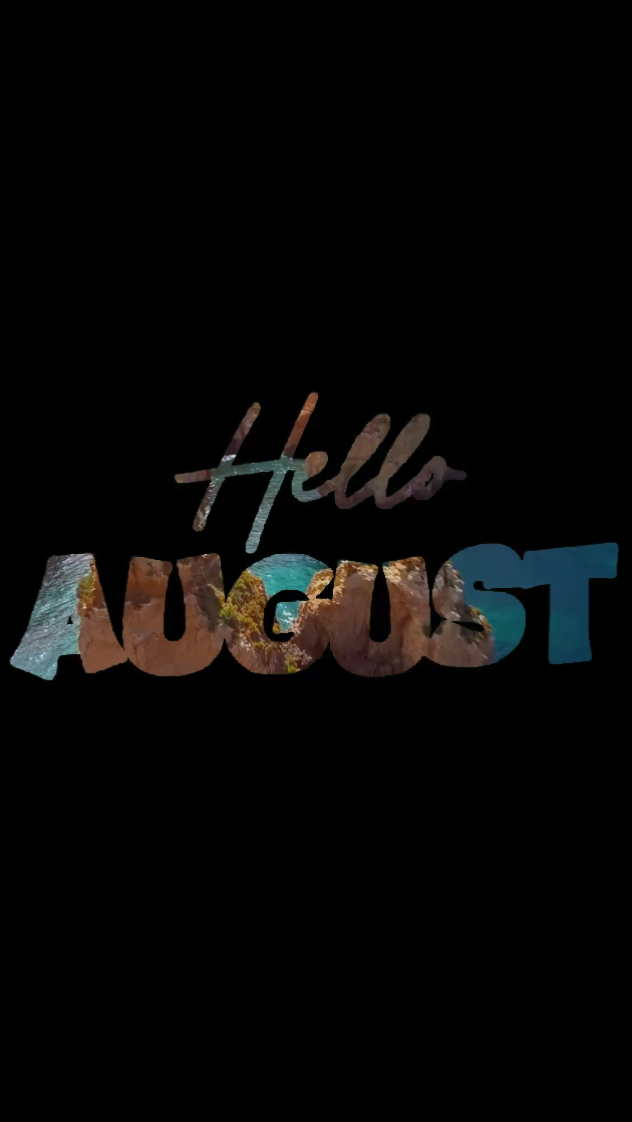 Hola agosto