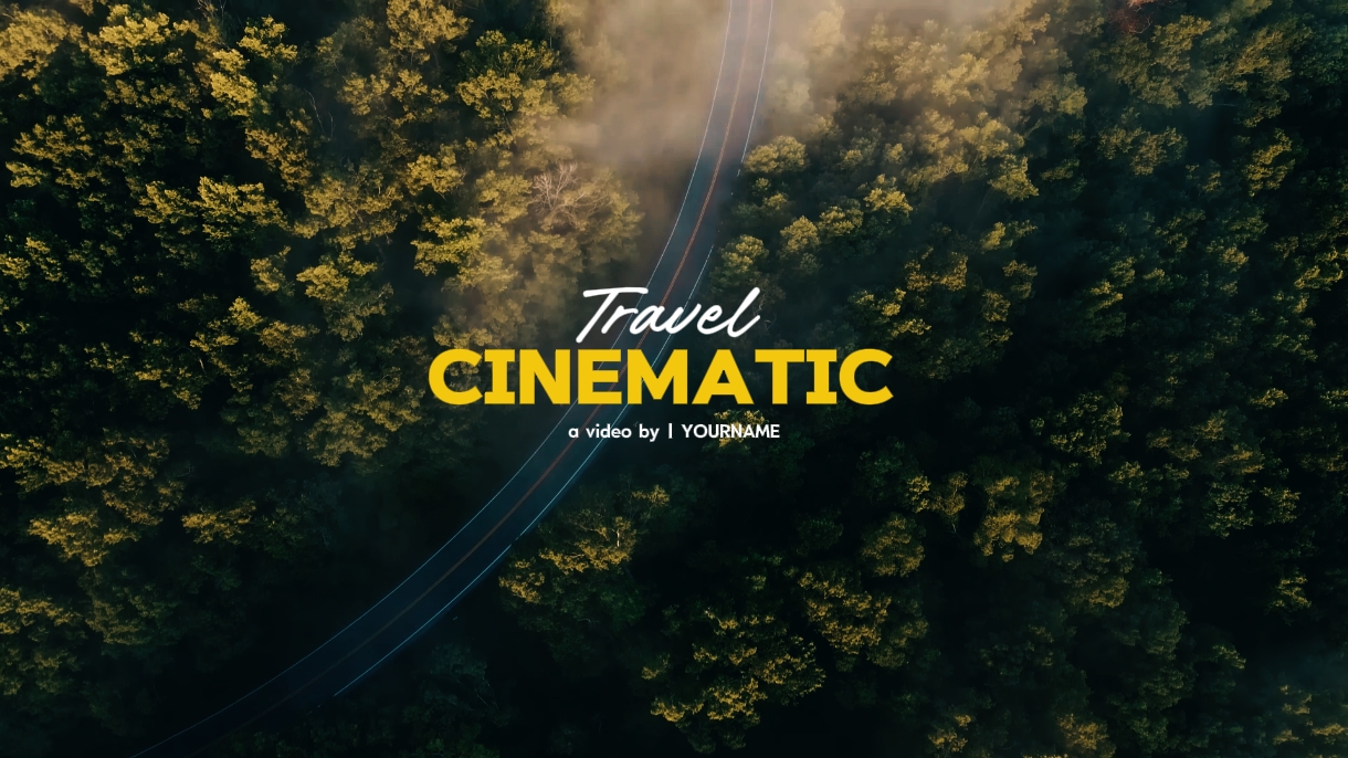 paglalakbay Cinematic 
