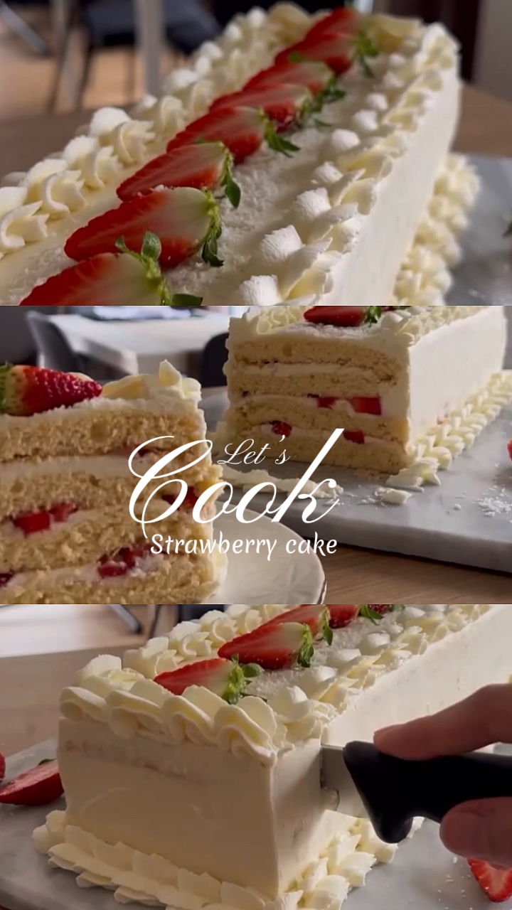 Erdbeerkuchen kochen
