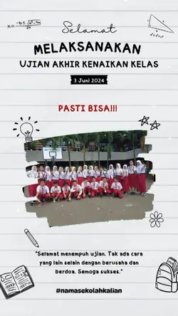 2. Selamat ujian