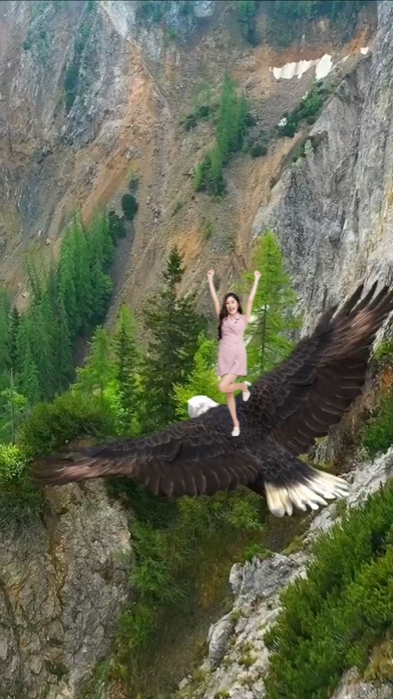 Águila voladora