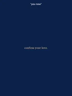 Confess Your Love