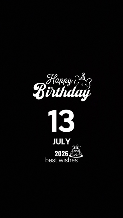 Joyeux anniversaire 