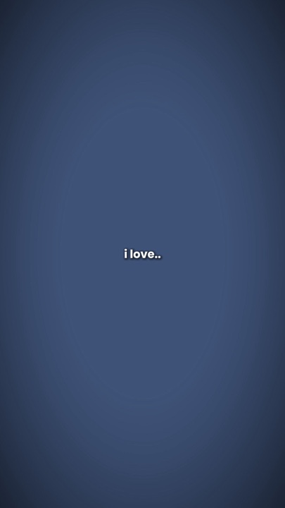 I love yo
