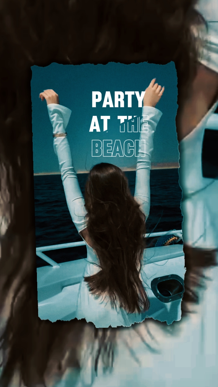 party at the beach