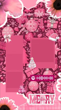 pink xmas