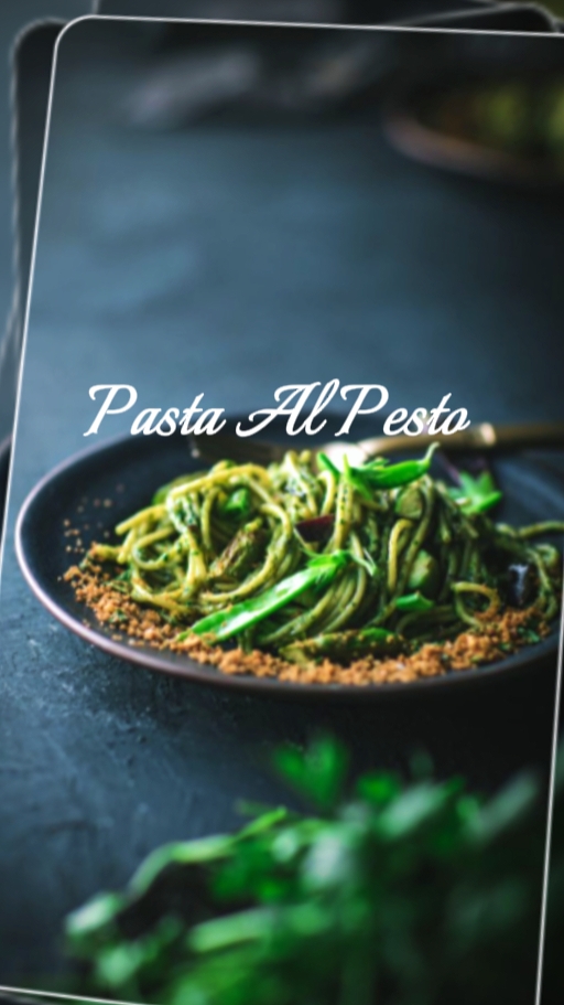 Pasta al pesto 