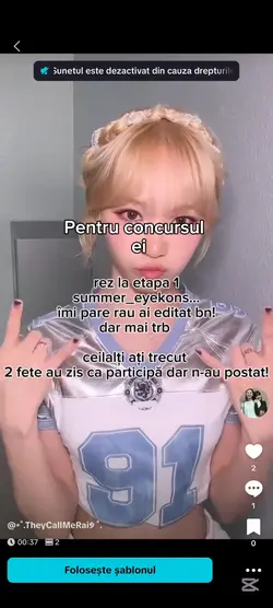 Pentru concurs