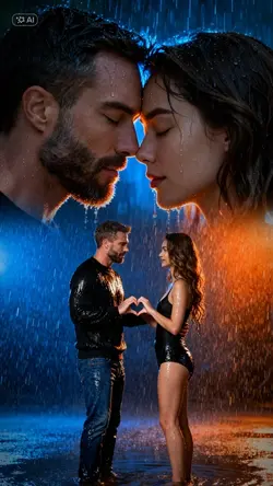 Photo editing couple