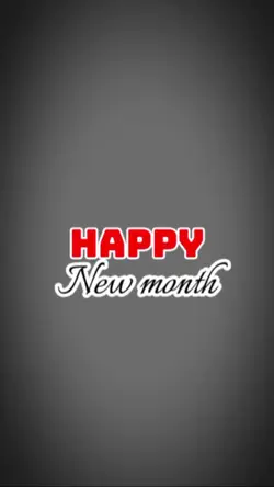 happy new month 