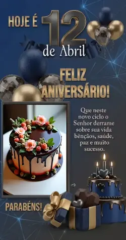 feliz aniversário