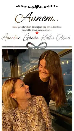 Anneler günü şablon