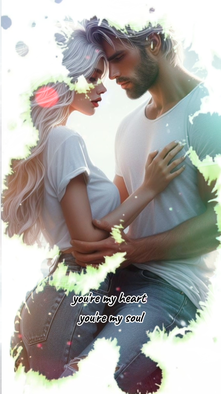 Plantilla de pareja de amor