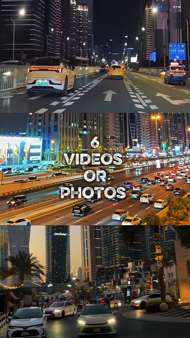 6 VIDEOS OR PHOTOS 