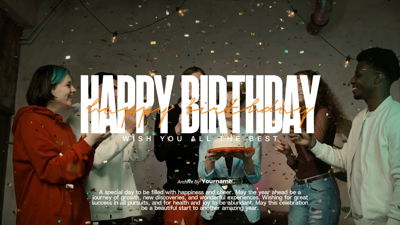 Joyeux anniversaire