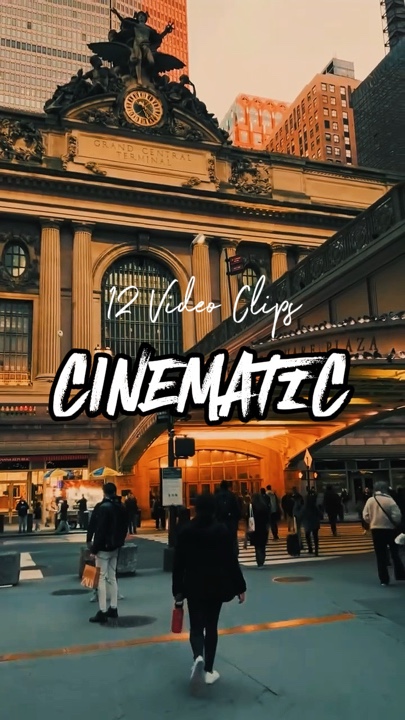 12 clipes cinematográficos