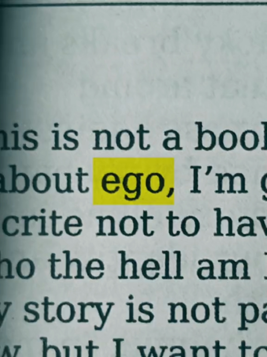 EGO TREND EDIT