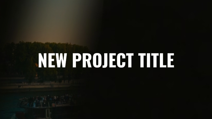 Nuevo título de proyecto