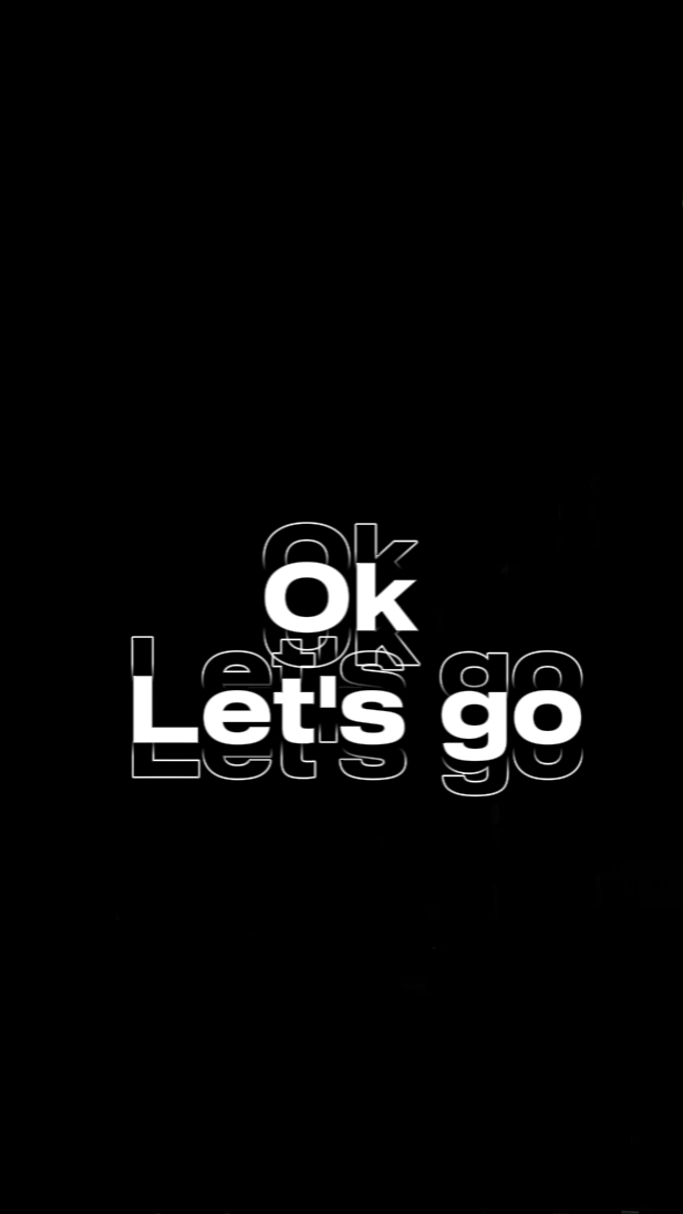 Ok let's go
