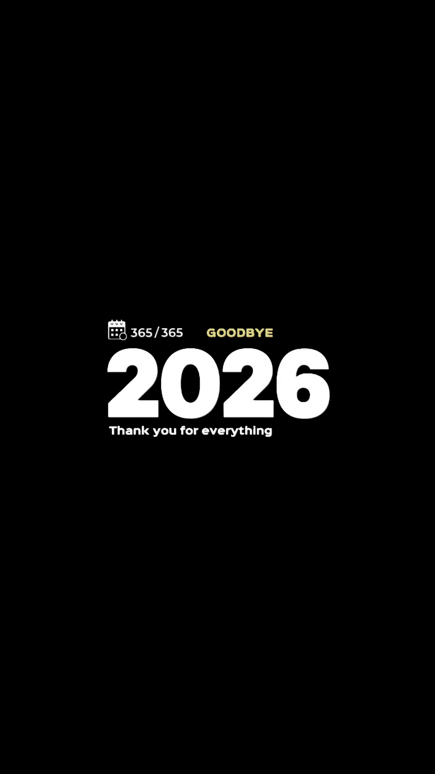 Bienvenido 2026 