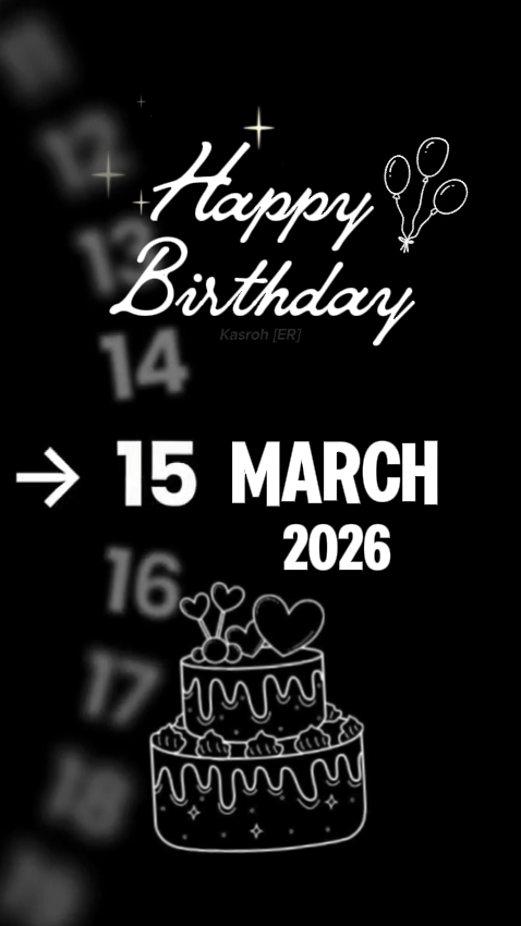 ULANG TAHUN 15 MARET