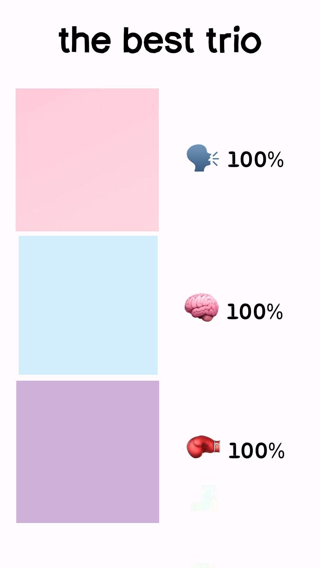 Mejor trío