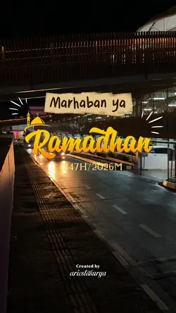 Marhaban Ya Ramadhan