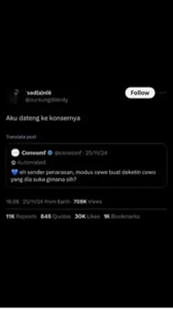 Aku datengin konsern