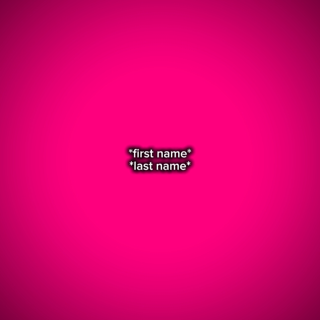 * prénom / nom *