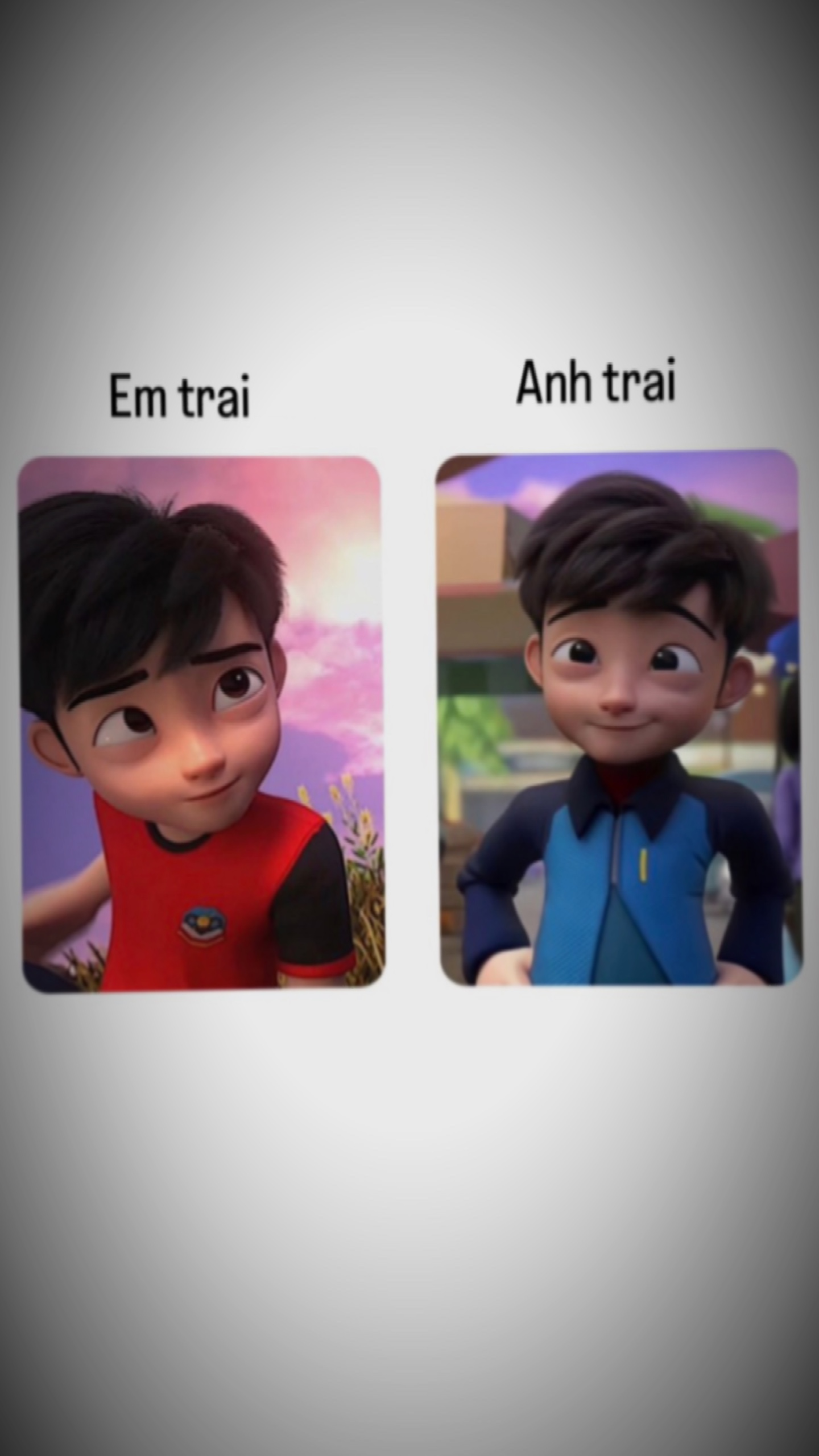 Em trai anh trai 