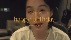 yoongi day