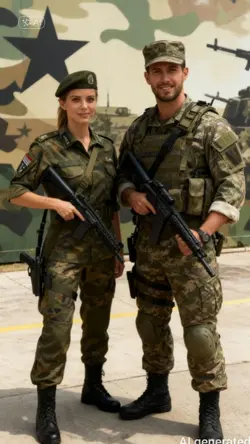 Army Couple Ai 