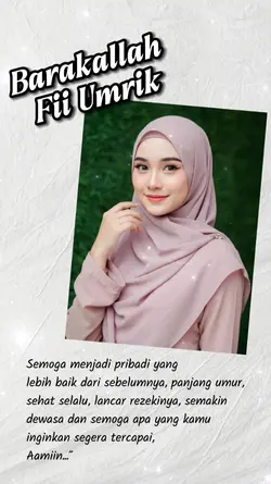 Barakallah fii umrik