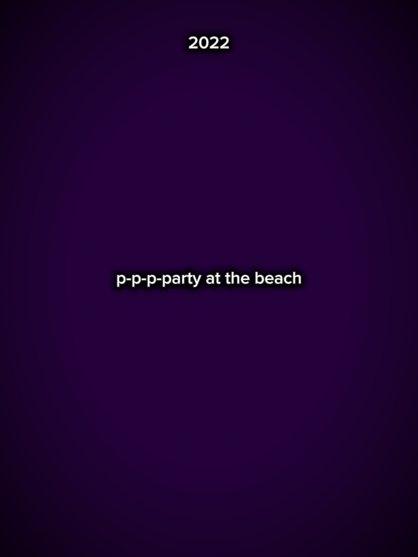 party at the beach