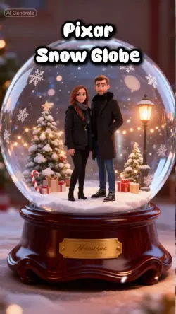 Pixar Snow Globe