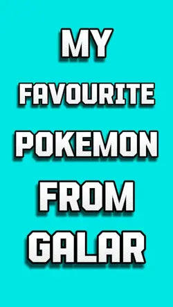 Galar Pokemon